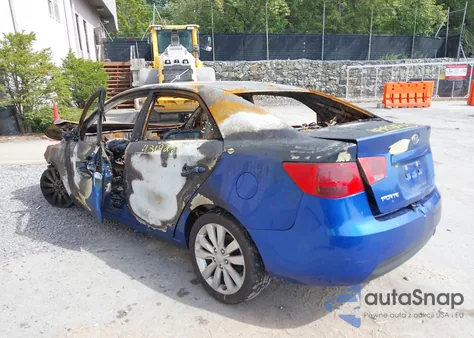 2010 Kia Forte Sx from USA, damaged, VIN KNAFW4A39A5135780